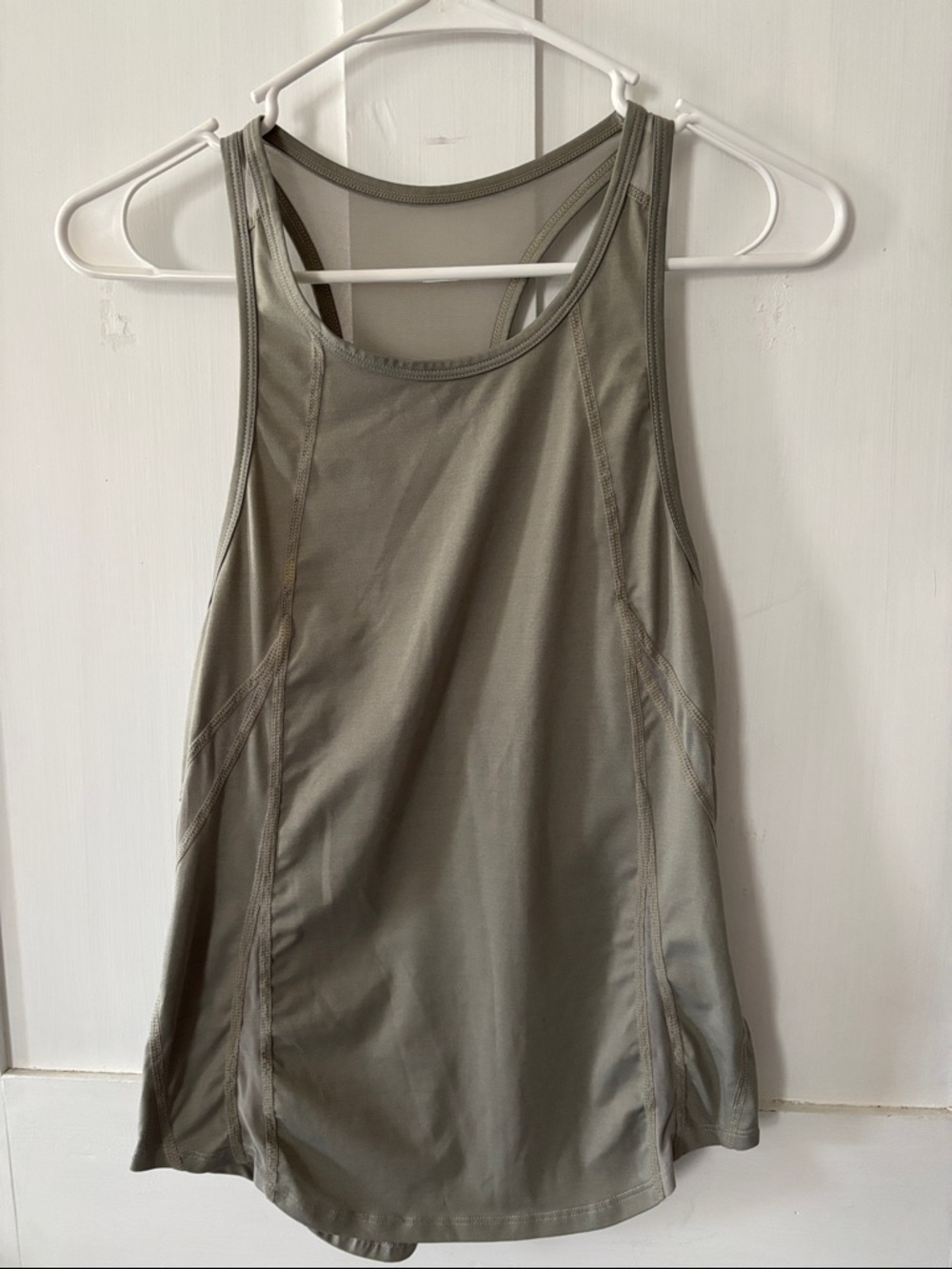 Women's Athletic Tank Top in Olive Green